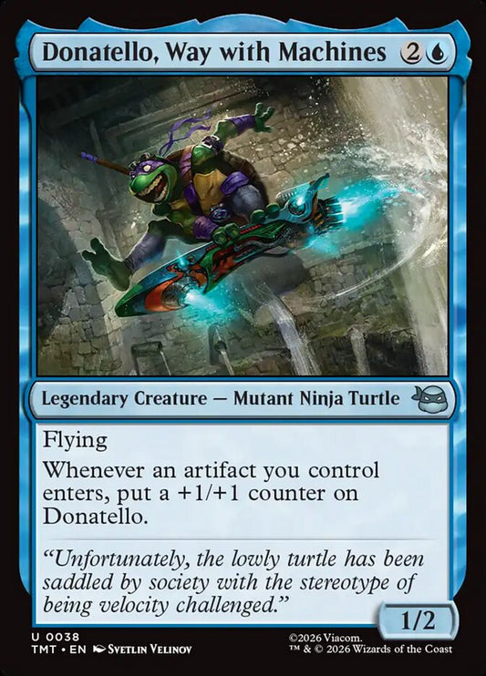 TMT-038 Donatello, Way with Machines | Uncommon (EN)