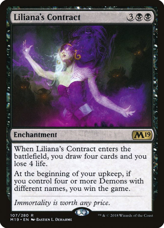 M19-0107 | Liliana's Contract | EN  | - | Foil