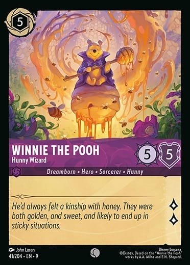 Set 9-041 | Winnie the Pooh - Hunny Wizard | Common