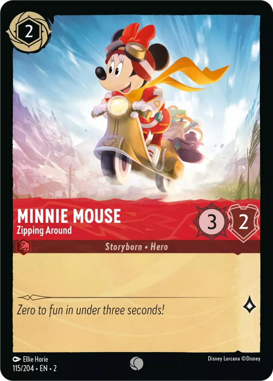 Set 2-115 | Minnie Mouse - Zipping Around | Common