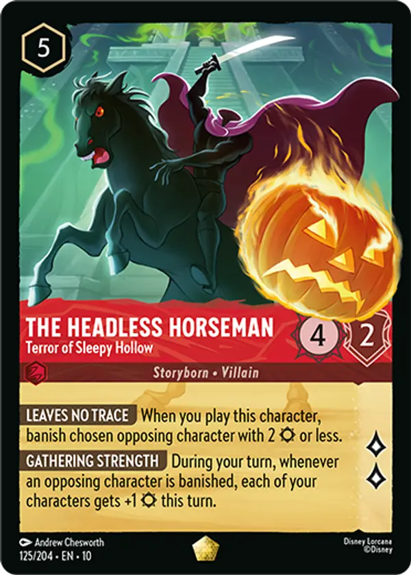Set 10-125 | The Headless Horseman - Terror of Sleepy Hollow | Legendary