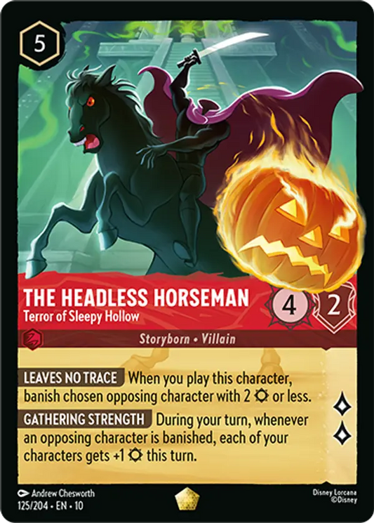 Set 10-125 | The Headless Horseman - Terror of Sleepy Hollow | Legendary