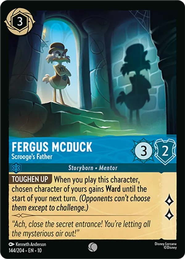 Set 10-144 | Fergus McDuck - Scrooge's Father | Common