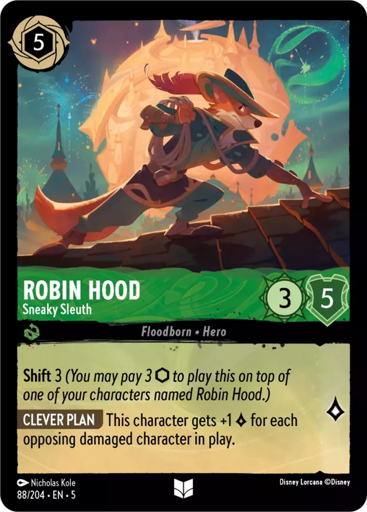 Set 5-088 | Robin Hood - Sneaky Sleuth | Uncommon