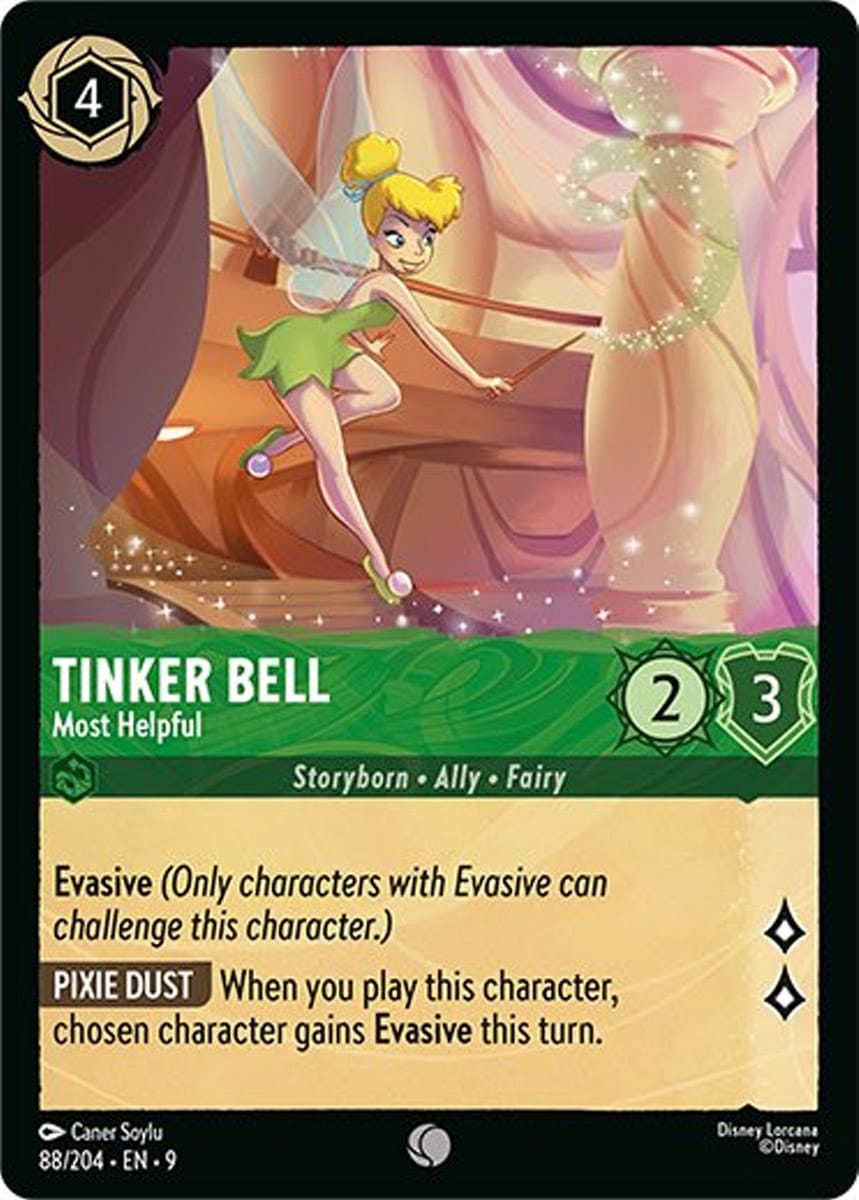 Set 9-088 | Tinker Bell - Most Helpful | Common