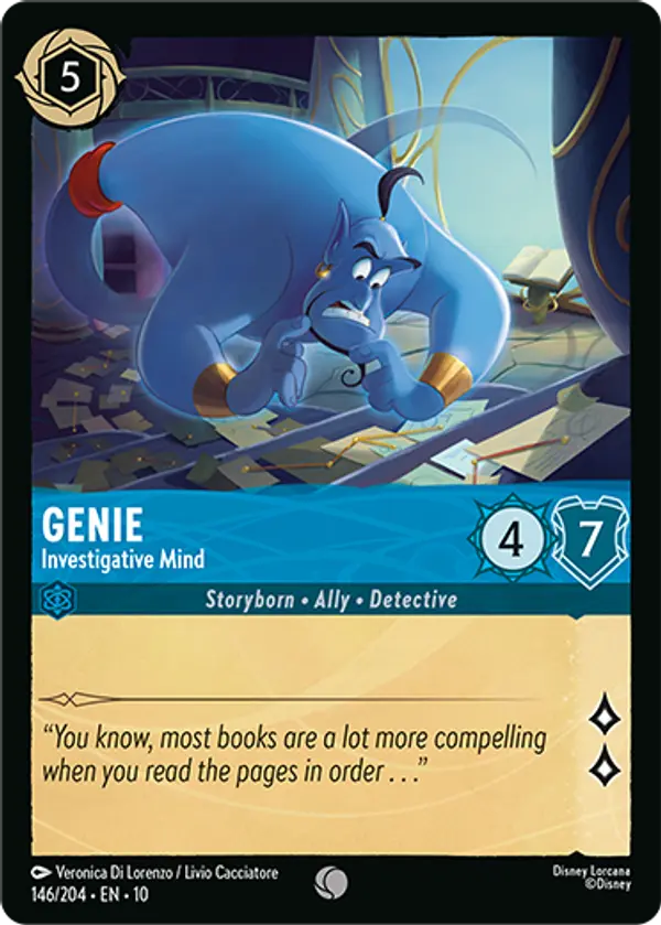 Set 10-146 | Genie - Investigative Mind | Common