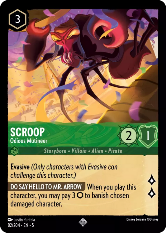 Set 5-082 | Scroop - Odious Mutineer | Super Rare