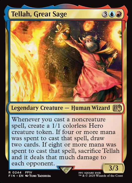 FIN-0244 | Tellah, Great Sage | EN  | - | Foil