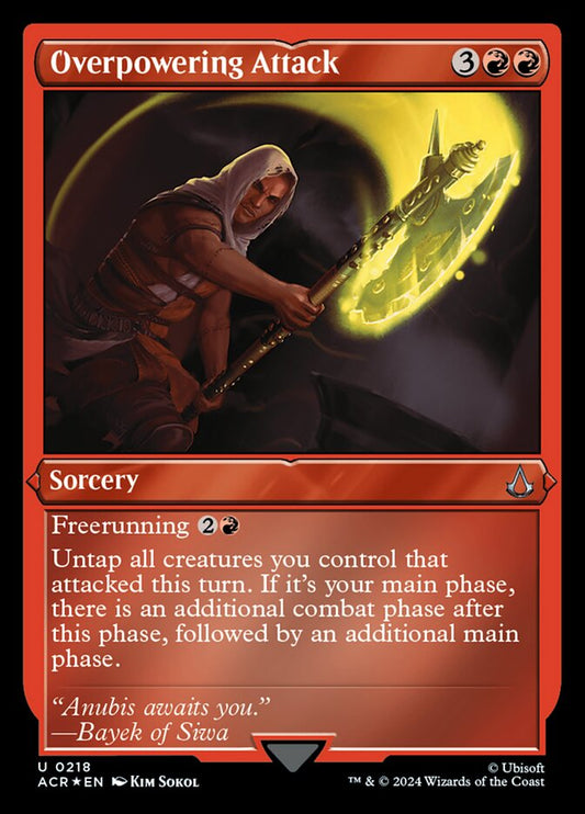 EN | Overpowering Attack | Foil | ACR-218