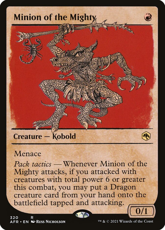 EN | Minion of the Mighty | Foil | AFR-320