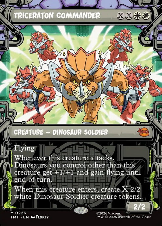 TMT-0226 | Triceraton Commander | EN  | - | Foil