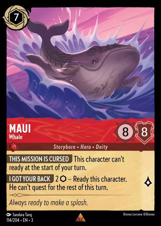 Set 3-114 | Maui - Whale | Rare
