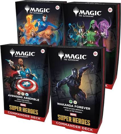 [MTG] Magic: The Gathering® | Marvel Super Heroes | Commander Decks