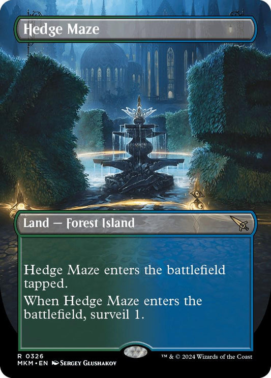 MKM-0326 | Hedge Maze | EN  | Borderless | Non-Foil