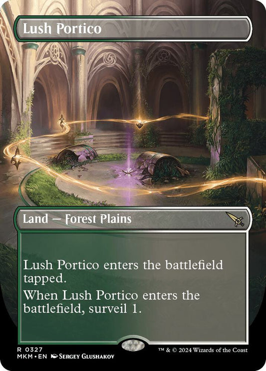 MKM-0327 | Lush Portico | EN  | Borderless | Non-Foil