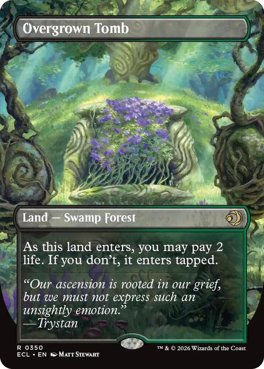 ECL-0350 Overgrown Tomb (Borderless)| Rare (EN)
