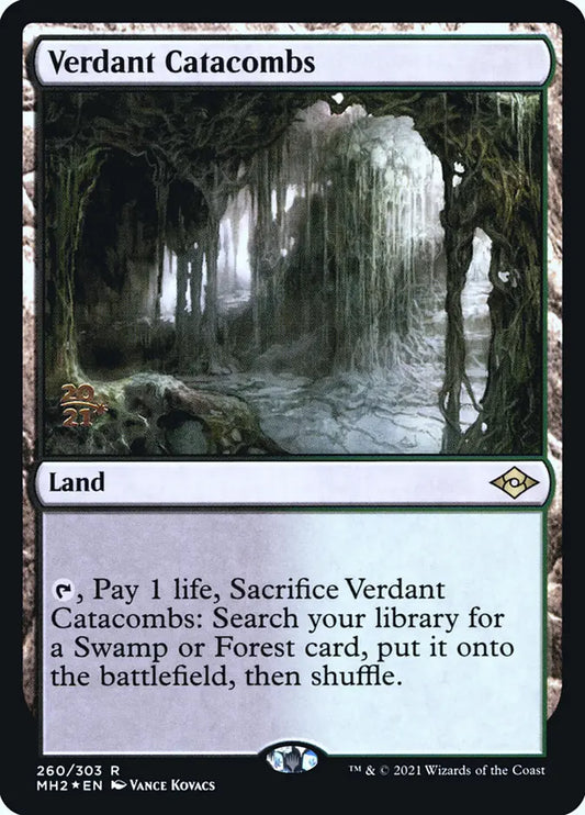 MH2-260 | Verdant Catacombs (Prerelease Promo) | Rare(EN) | Foil