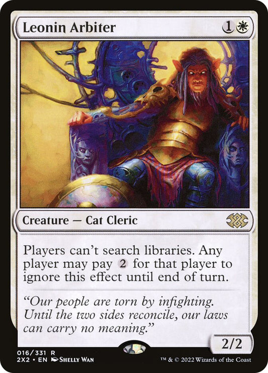 2X2-016 Leonin Arbiter | Rare (EN)