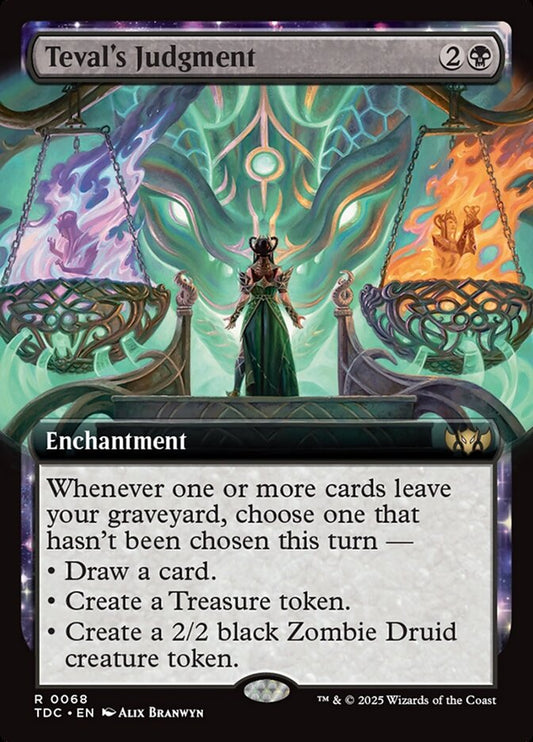 TDC-0068 Teval's Judgment (Borderless) | Rare (EN)