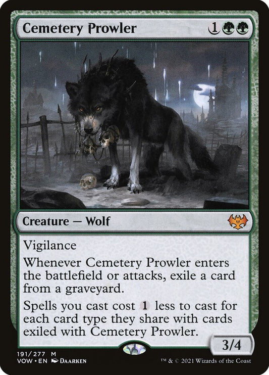 VOW-191 | Cemetery Prowler | Mythic (EN)
