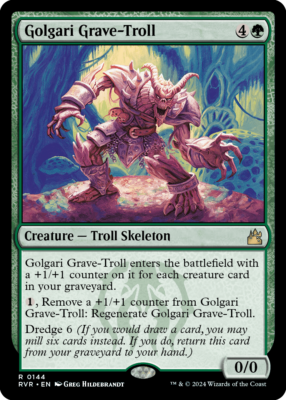 RVR-0144 | Golgari Grave-Troll | Rare (EN)