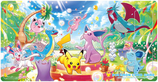 Pokemon TCG 寶可夢橡膠對戰桌墊 寶可夢集合圖（DAY）9419916