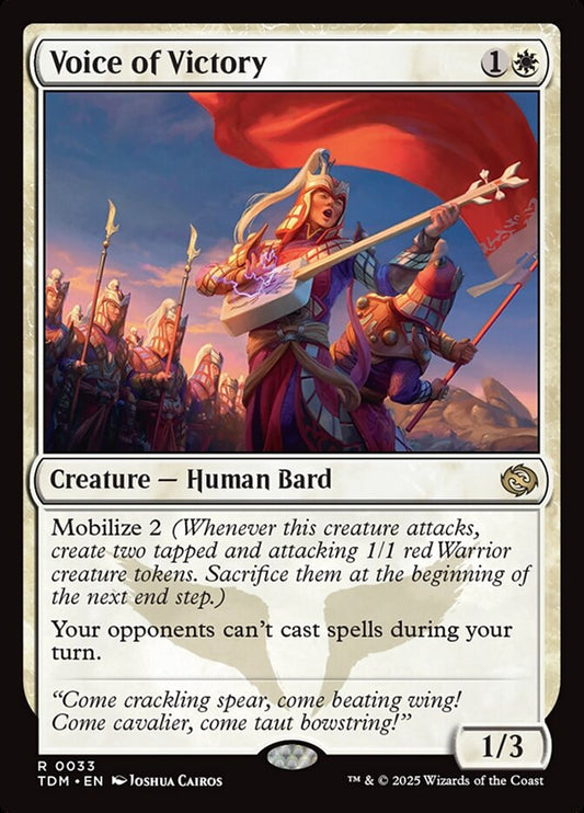 TDM-0033 | Voice of Victory | EN  | - | Non-Foil