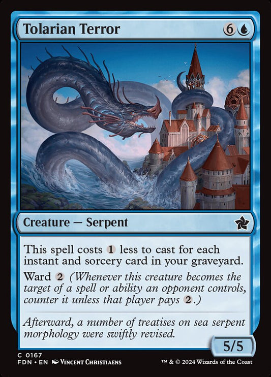 FDN-0167 | Tolarian Terror | EN  | - | Foil