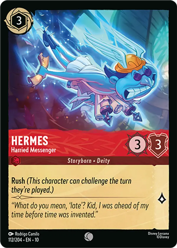 Set 10-112 | Hermes - Harried Messenger | Common