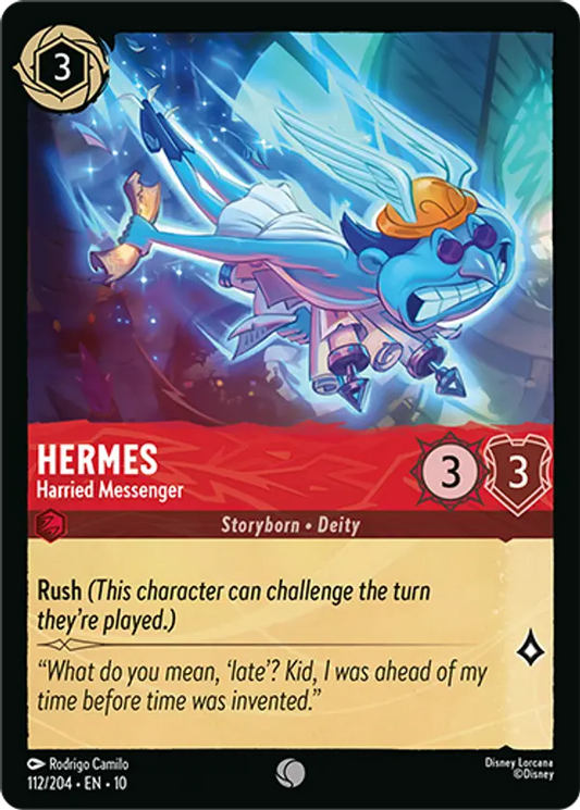 Set 10-112 | Hermes - Harried Messenger | Common