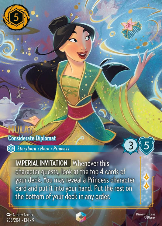 Set 9-235 | Mulan - Considerate Diplomat | Enchanted