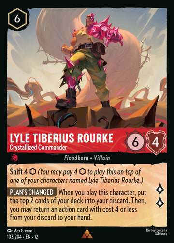 Set12-103 | Lyle Tiberius Rourke – Crystallized Commander | Rare | Non-Foil