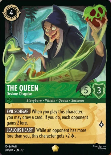 Set12-090 | The Queen – Devious Disguise | Legendary | Non-Foil