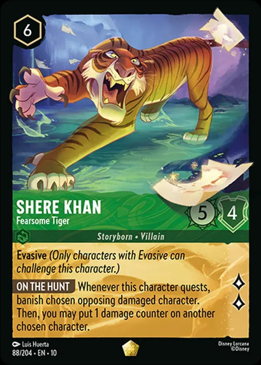 Set 10-088 | Shere Khan - Fearsome Tiger | Legendary