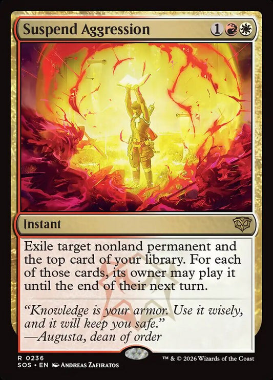 SOS-236 Suspend Aggression -EN- R (Foil)