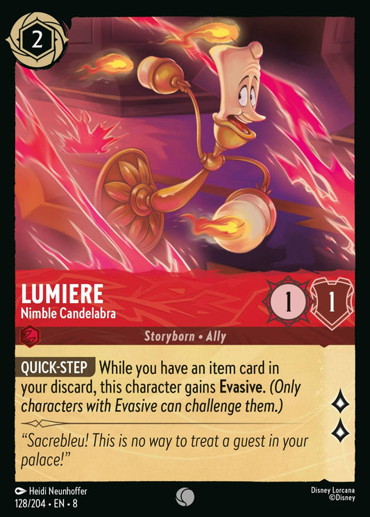 Set 8-128 | Lumiere - Nimble Candelabra | Common