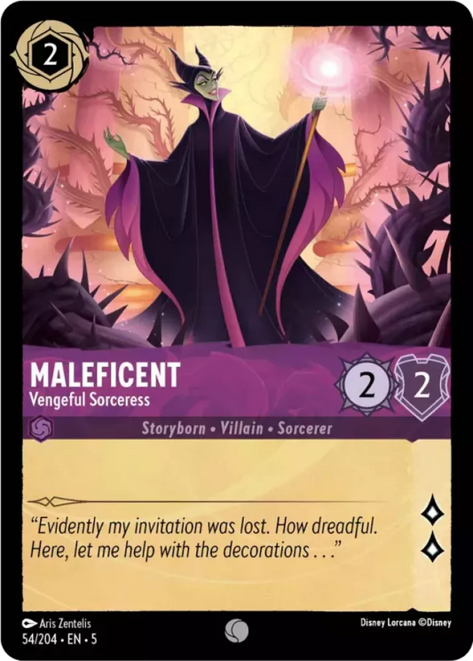 Set 5-054 | Maleficent - Vengeful Sorceress | Common