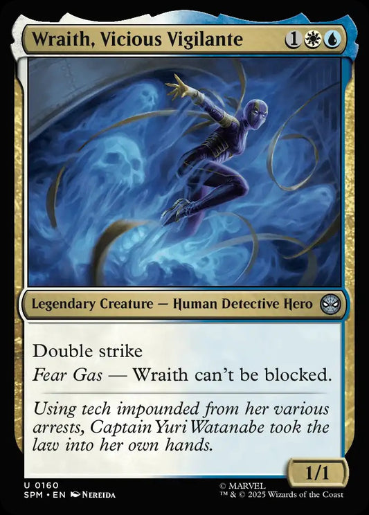 SPM-0160 | Wraith, Vicious Vigilante | EN  | U | Foil