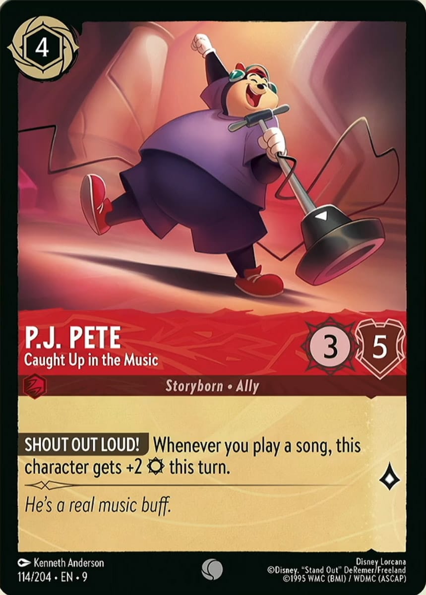 Set 9-114 | P.J. Pete - Caught Up in the Music | Common