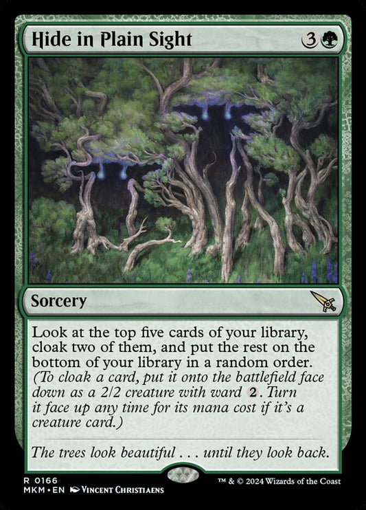 EN | Hide in Plain Sight | Foil | MKM-166