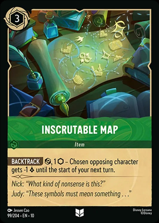 Set 10-099 | Inscrutable Map | Uncommon