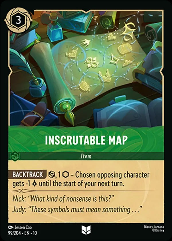 Set 10-099 | Inscrutable Map | Uncommon