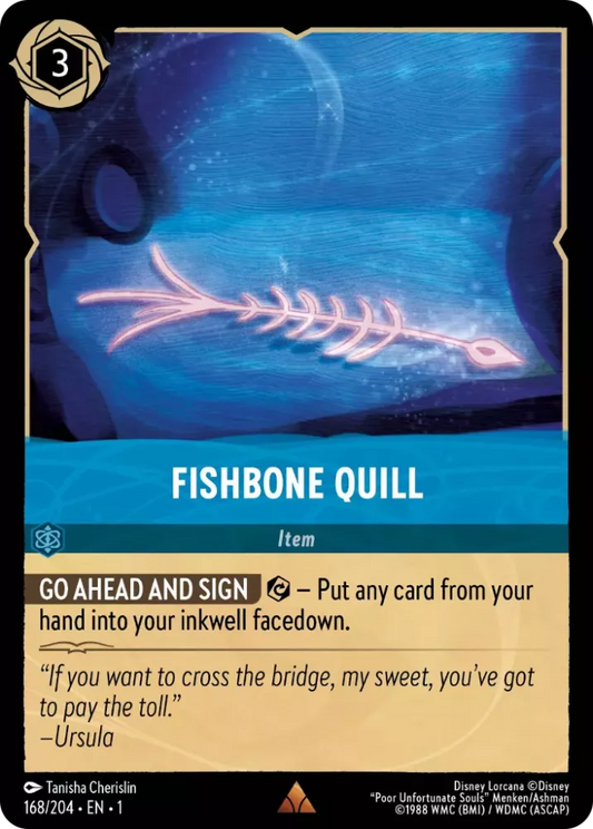 Set 1-168 | Fishbone Quill |  Rare
