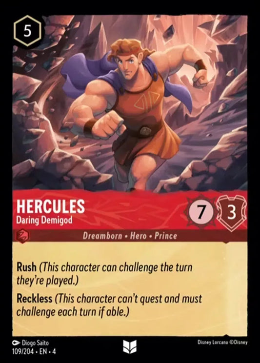 Set 4-109 | Hercules - Daring Demigod | Uncommon