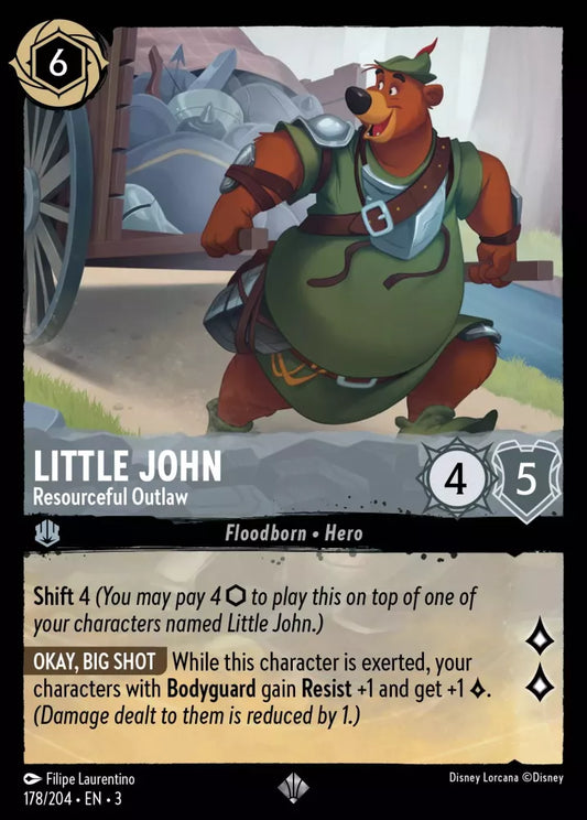 Set 3-178 | Little John - Resourceful Outlaw | Super Rare