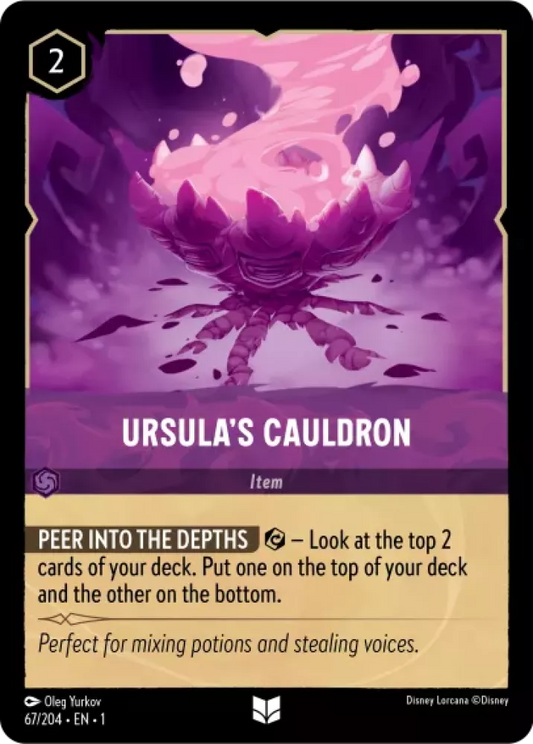 Set 1-067 | Ursula's Cauldron |  Uncommon