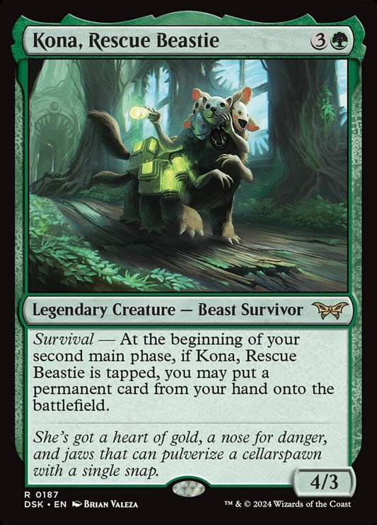 DSK-0187 | Kona, Rescue Beastie | EN  | - | Foil