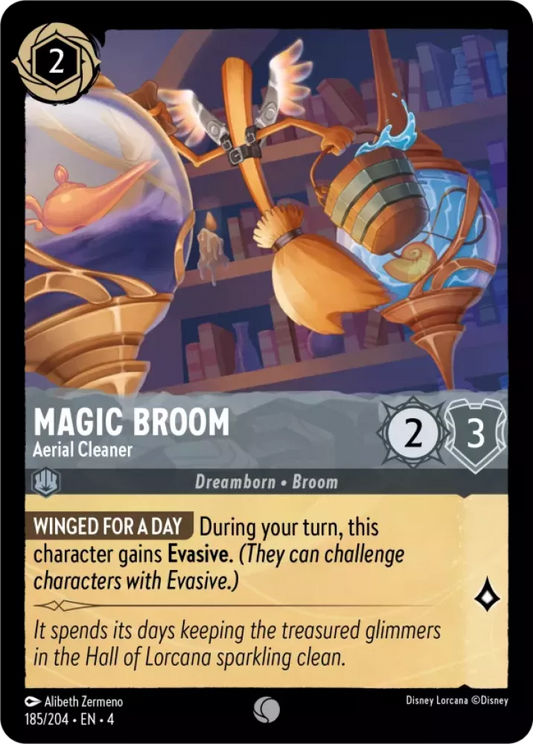 Set 4-185 | Magic Broom - Aerial Cleaner | Common