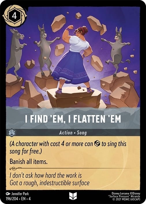 Set 9-199 | I Find 'Em, I Flatten 'Em | Uncommon