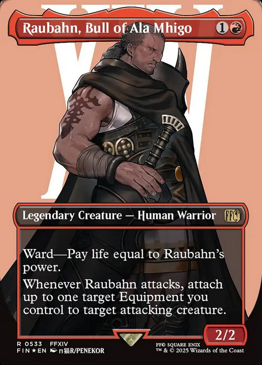 EN | Raubahn, Bull of Ala Mhigo| Surge Foil| FIN-533